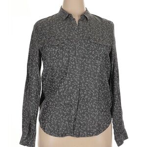 The Kooples Leopard Print Button-Up Shirt